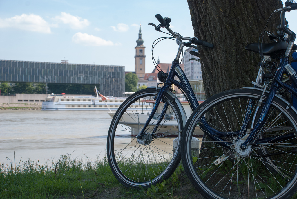Cycling along the Danube