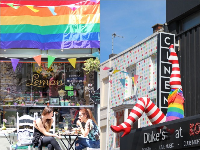 Brighton Pride decorations